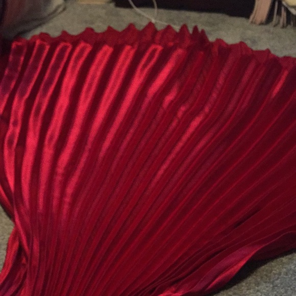 Ruby Red Prom/Pageant Dress - Picture 3 of 4